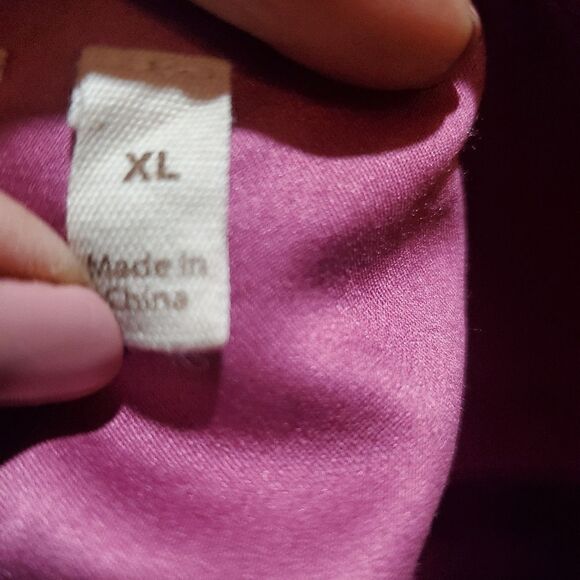 Soft Surroundings Berry Pink A-Line Chenille FIONA Shirt Tunic Size XL - Picture 5 of 5